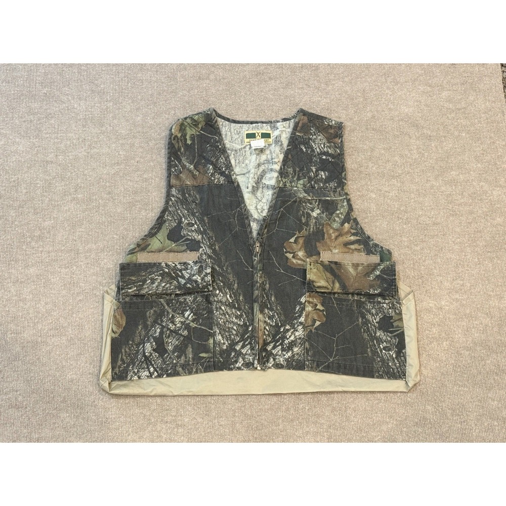 Mossy Oak Game Winner Camo Hunting Vest One Size Skeet Shooting Sport